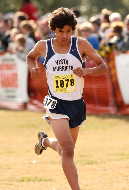 2009 CIF XC Boys D1-050.JPG - 2009 California CIF Cross Country Championships, Woodward Park, Fresno, California